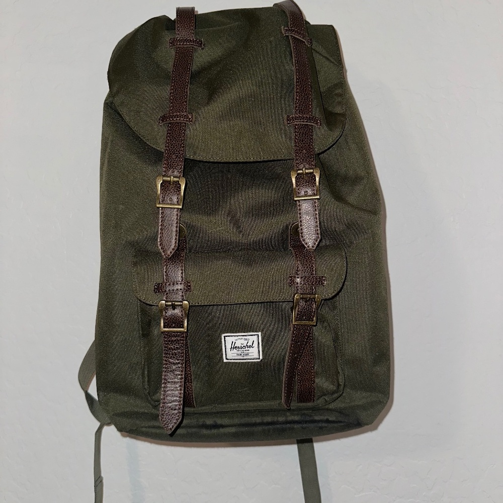 Herschel Supply Co. Little America Backpack Green